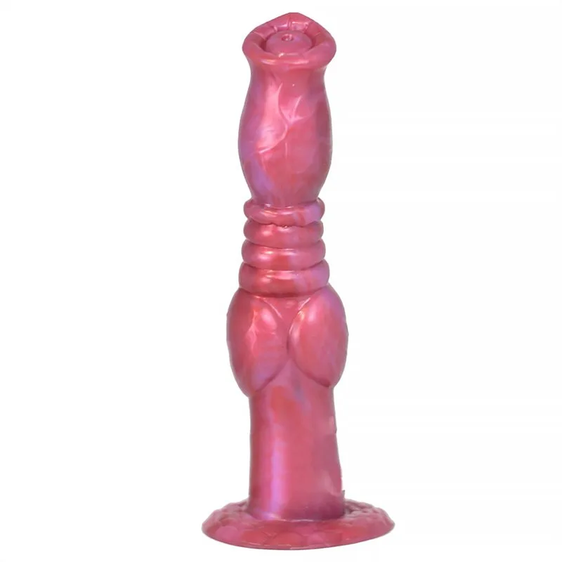 8 Inch Double Knot Dildo Fantasy Silicone Sex toy