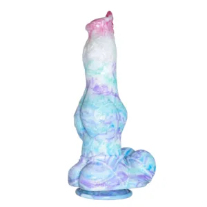 11.5 Inch Large Knot Dog Dildo Soft Silicone Animal Cock