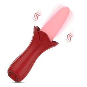 10 Vibration Female Tongue Clitoris Stimulator