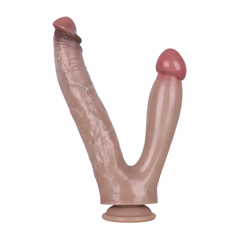 11.5 Inch Long Silicone Double Headed Dildo