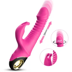 Thrusting and Rotating Rabbit Vibrator