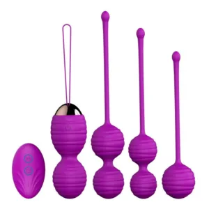 Vibrating Egg Vagina Exercise Kegel Balls 4pcs/Set