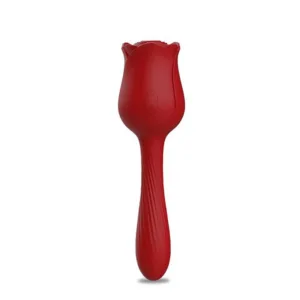 Rose Clit Suction Toy with Handle